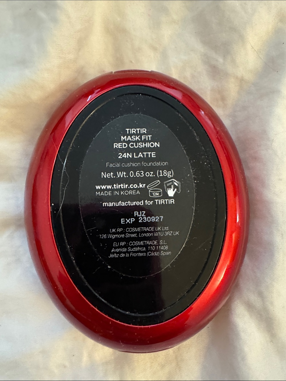 Tir tir mask fir red cushion foundation - 25N latte | viral K Beauty